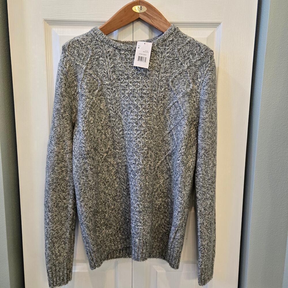 Alesbury cableknit pullover sweater men's Stitch Fix NWT sz Med